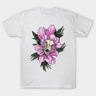 Floral Skull T-Shirt